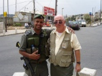 David with Israeli Soldier